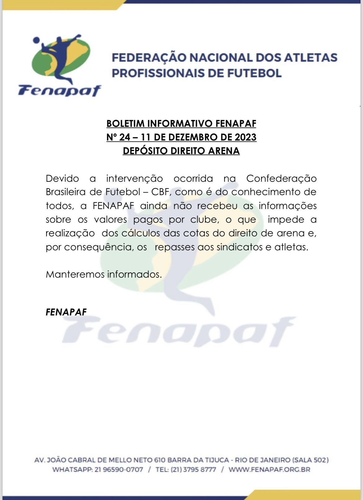 FPF, Sindicato dos Atletas e Portal Futebol Interior promovem